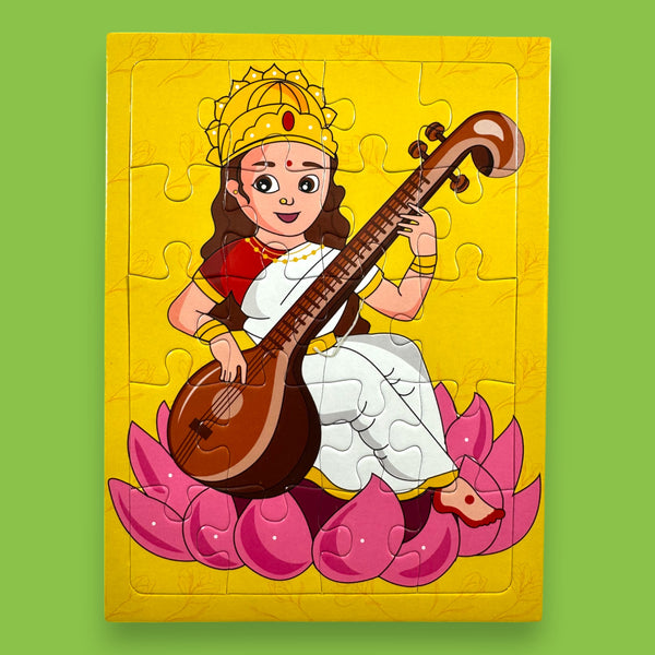 Saraswati Maa Jigsaw Puzzle