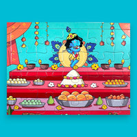 Diwali Annakut/Govardhan Puja Jigsaw Puzzle