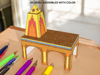 Hindu Temple Kids Printable Activity