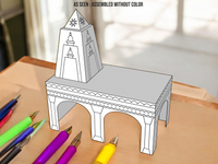 Hindu Temple Kids Printable Activity