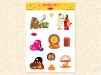 Karwa Chauth Pooja/Thali/Gift stickers