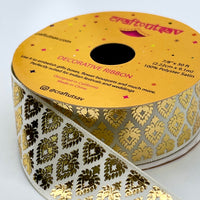 Indian Sari Border Ribbon use for Weddings, Gift Wrapping, Crafting and much more
