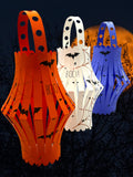 Halloween Lantern Craft Kit - Makes 6 Paper Lanterns - Kid friendly activity great for School Halloween Parties, Kid Craft Activity
