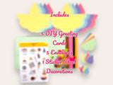 Diwali Card Craft Kit - Diya